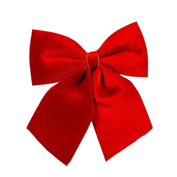 Laço de Natal Decorativo Vermelho
