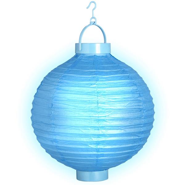 Lanterna Luminosa Azul, 30 cm