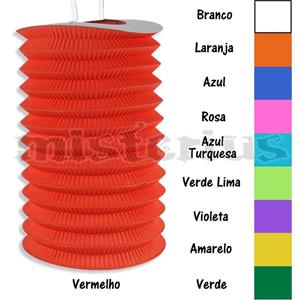 Lanterna Papel 14 cm - Festas Populares