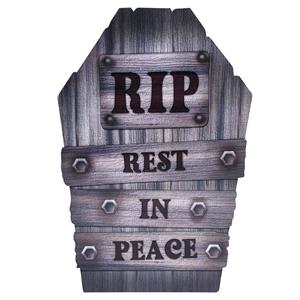 Lápide RIP Rest In Peace, 56 cm