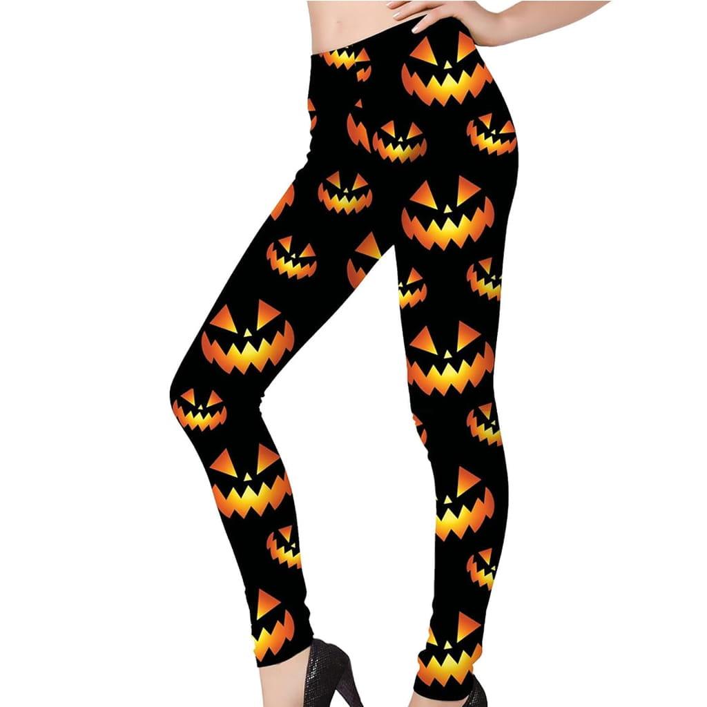 Leggings Abóboras Maléficas, Adulto Leggings Abóboras Maléficas, Adulto