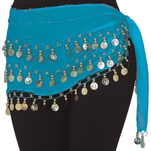 Lenço Odalisca Azul Claro