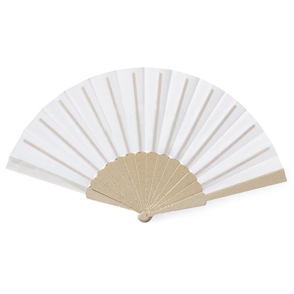 Leque Branco Elegante