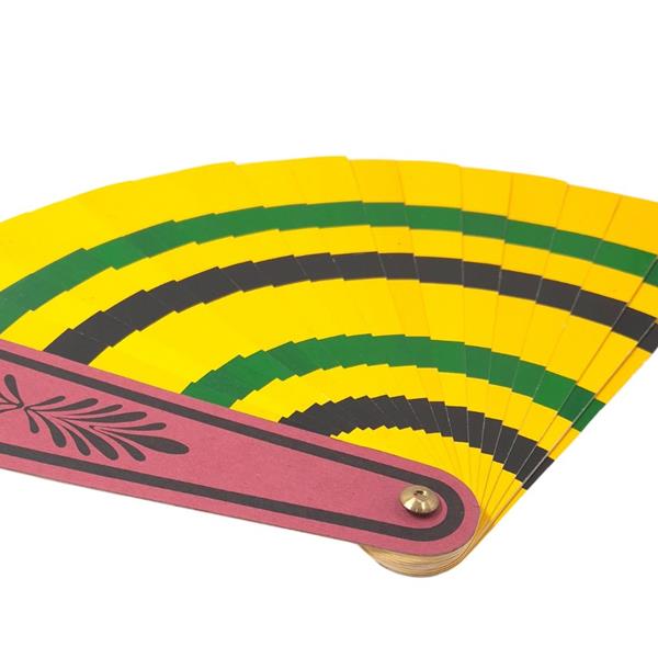 Leque Chinês Muda de Cor, 25 cm