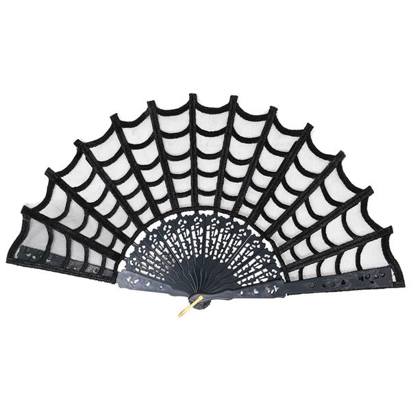 Leque Gótico Preto
