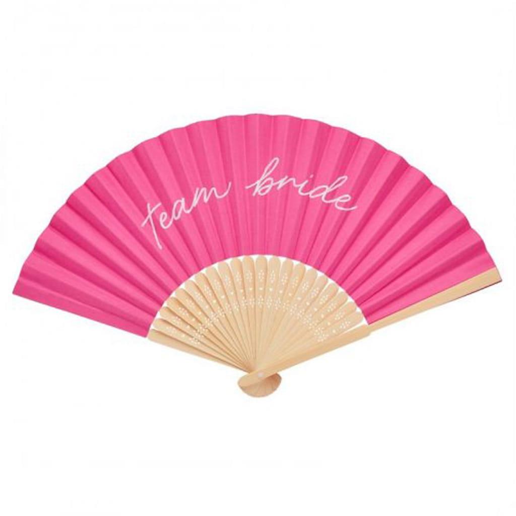 Leque Team Bride Rosa Leque Team Bride Rosa
