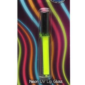 Lip Gloss Amarelo Néon Glow In The Dark