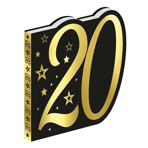 Livro de Assinaturas Festa 20 Anos com Glamour