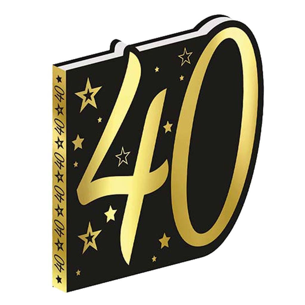 Livro de Assinaturas Festa 40 Anos com Glamour