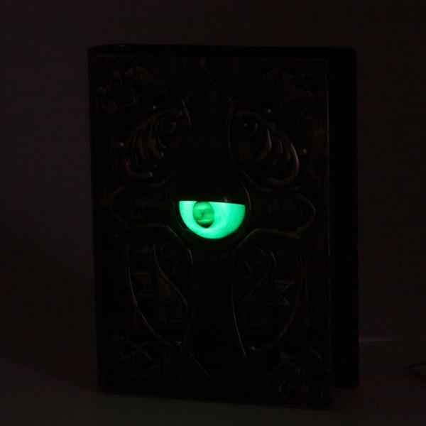 Livro Olho Sombrio com Luz, Som e Movimento, 22 cm