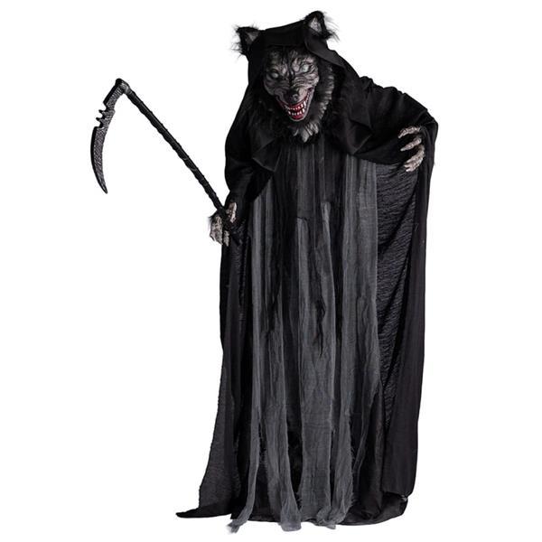 Lobo do Terror com Luz, Som e Movimento, 1,70 mt