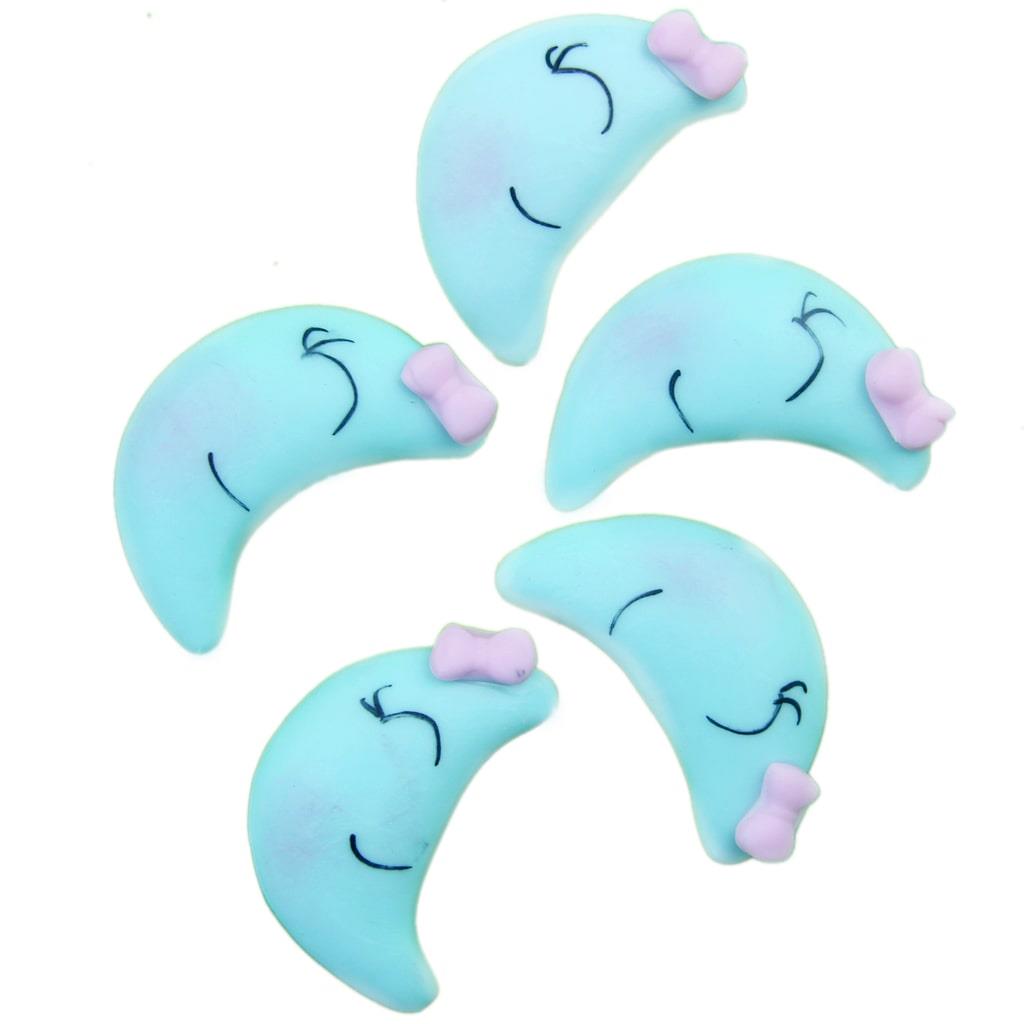 Luas Azuis em Biscuit, 5 unid.