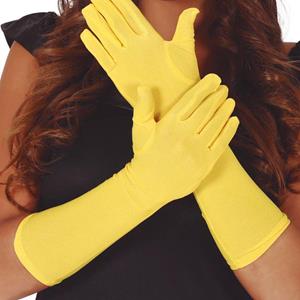 Luvas Amarelas Compridas