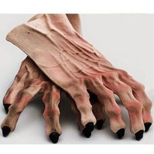 Mãos de Monstro em Latex 34cm