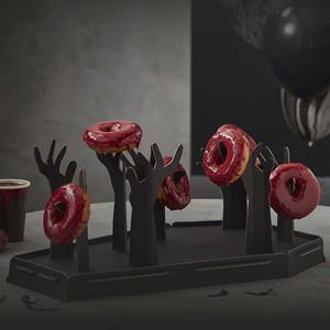 Mãos de Zombie Decorativas para Donuts