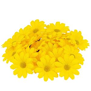 Margaridas Decorativas Amarelas, 20 unid.