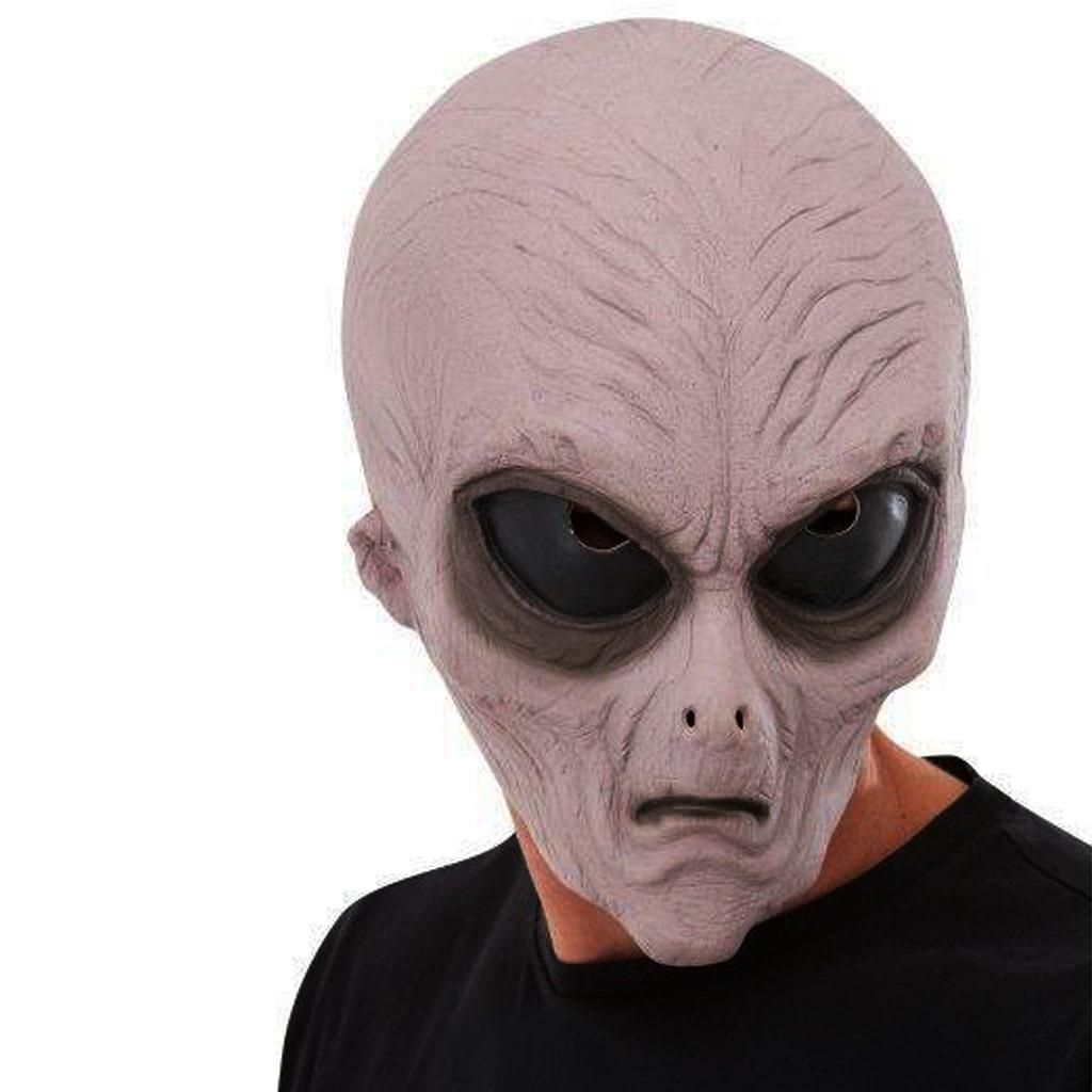 Máscara Alien Área 51 em Látex