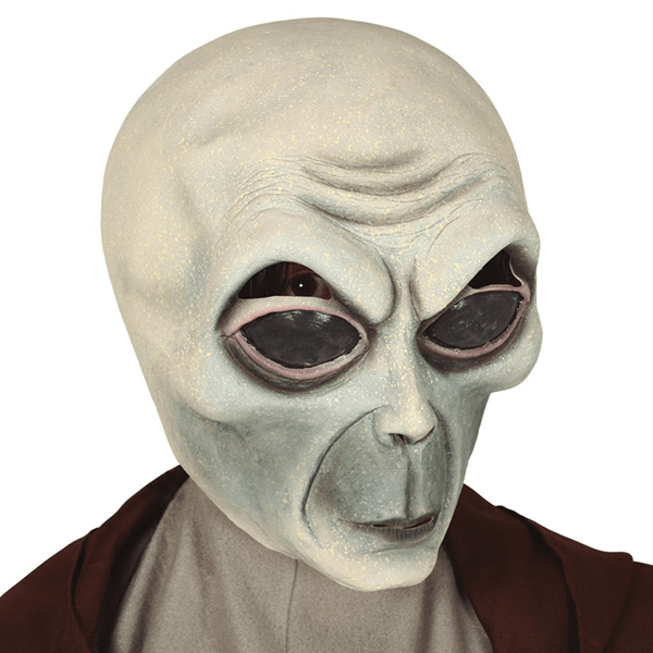 Máscara Alien Látex, Adulto