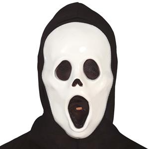 Máscara Assassino Fantasma com Capuz