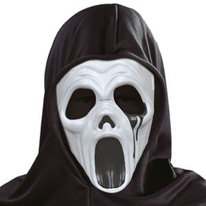Máscara Assassino Ghost Scream com Capuz, Criança