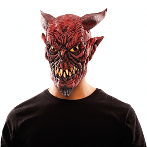 Máscara Belzebu Vermelha