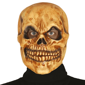 Máscara Caveira Assustadora em Latex