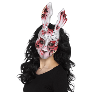Máscara Coelho Assustador, Adulto
