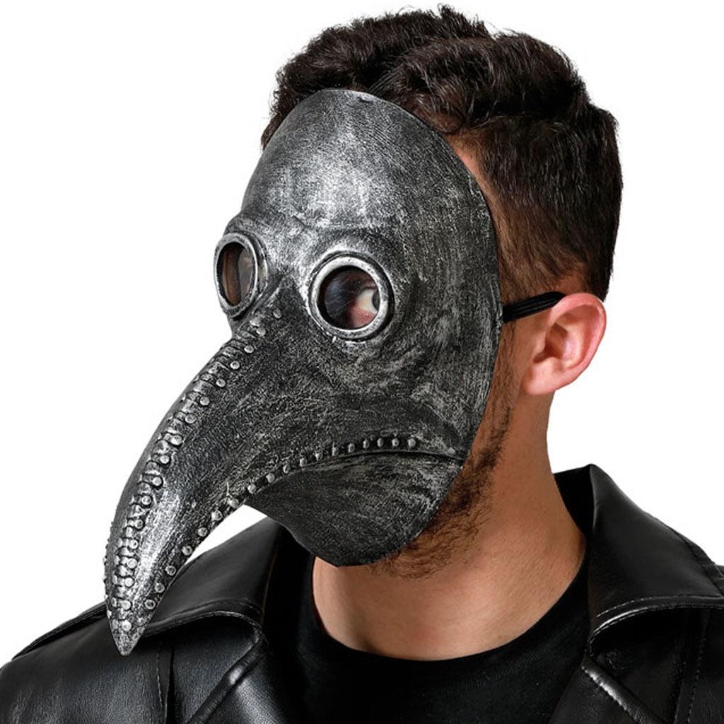 Máscara Corvo Steampunk em Látex