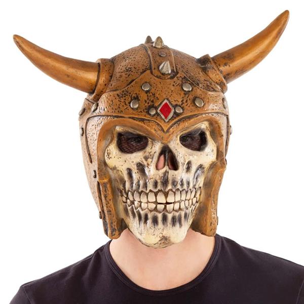Máscara Crânio de Viking em Látex