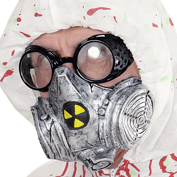 Máscara de Gás Radioativo em Látex
