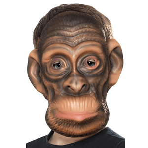 Máscara de Macaco Castanho em EVA