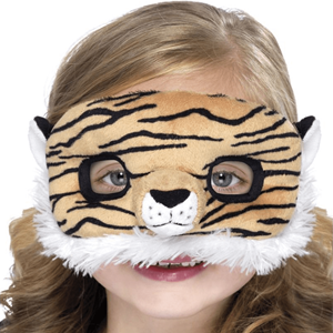 Máscara de Tigre com Pelo, Criança