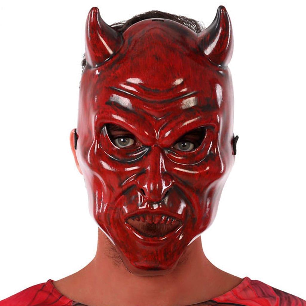 Máscara Diabo das Trevas em Plástico