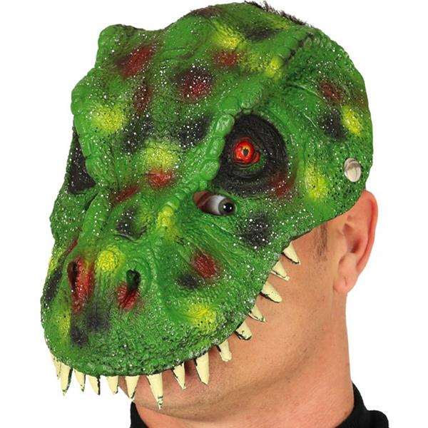 Máscara Dinossauro Verde