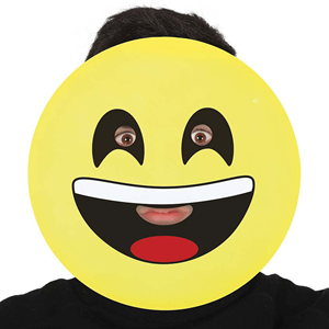 Máscara Emoji Feliz