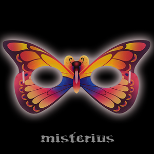 Máscara Glow Borboleta 1un