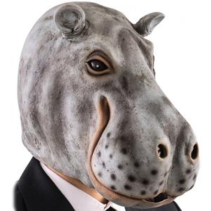 Máscara Hipopótamo em Látex