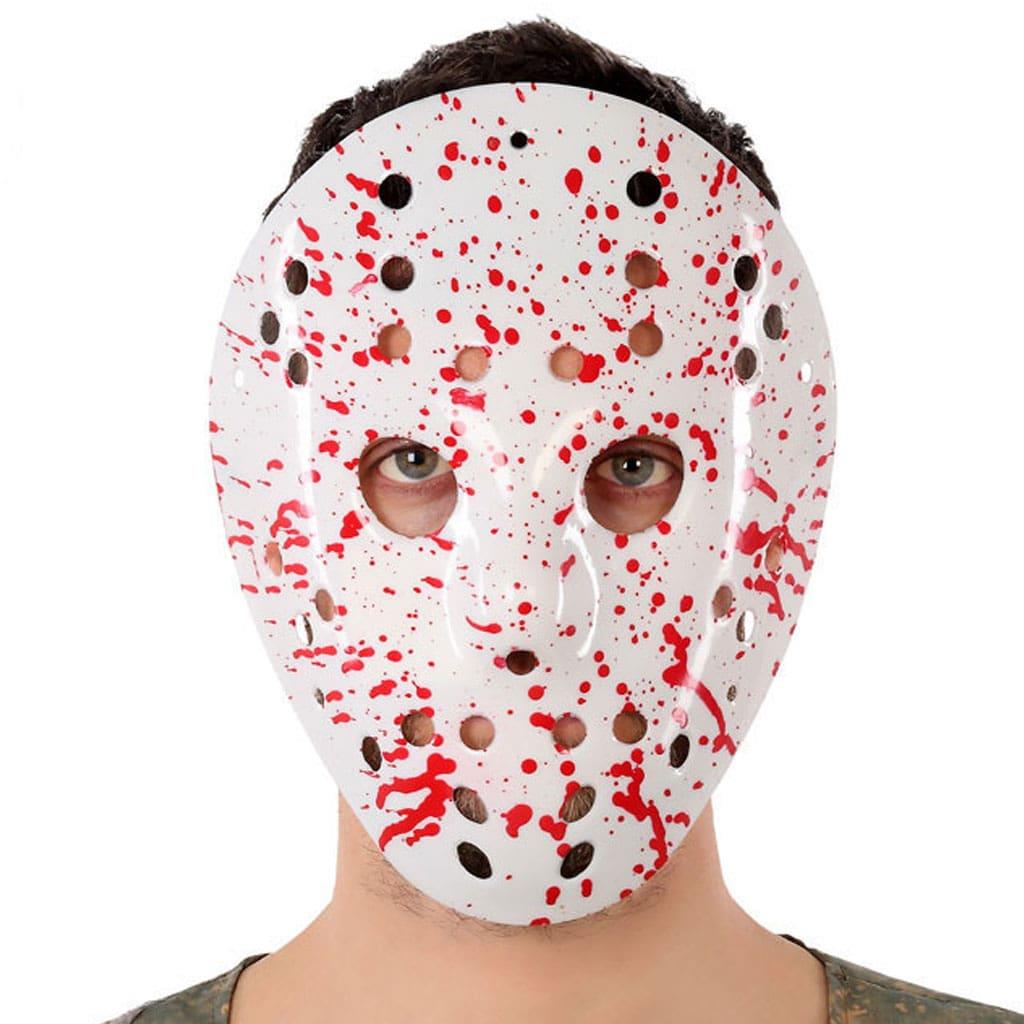 Máscara Jason Ensanguentada em Plástico