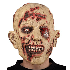 Máscara Latex Zombie Assustador