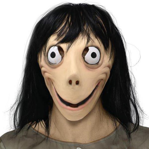 Máscara Momo Sinistra com Cabelo