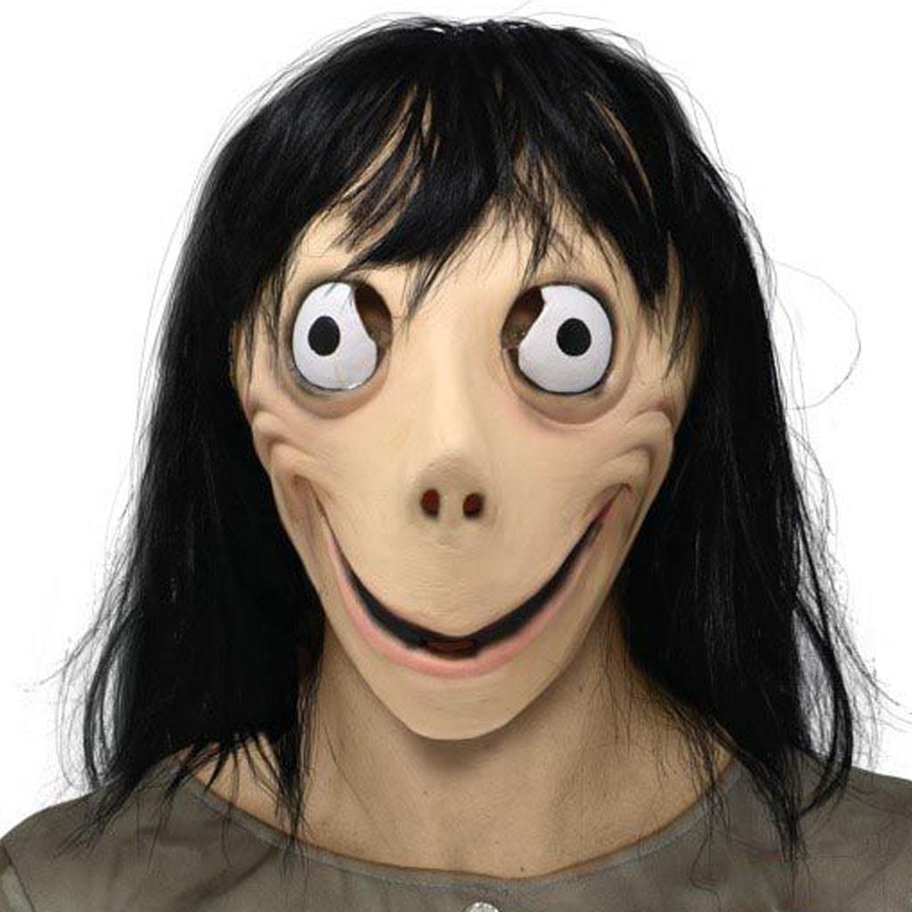 Máscara Momo Sinistra com Cabelo