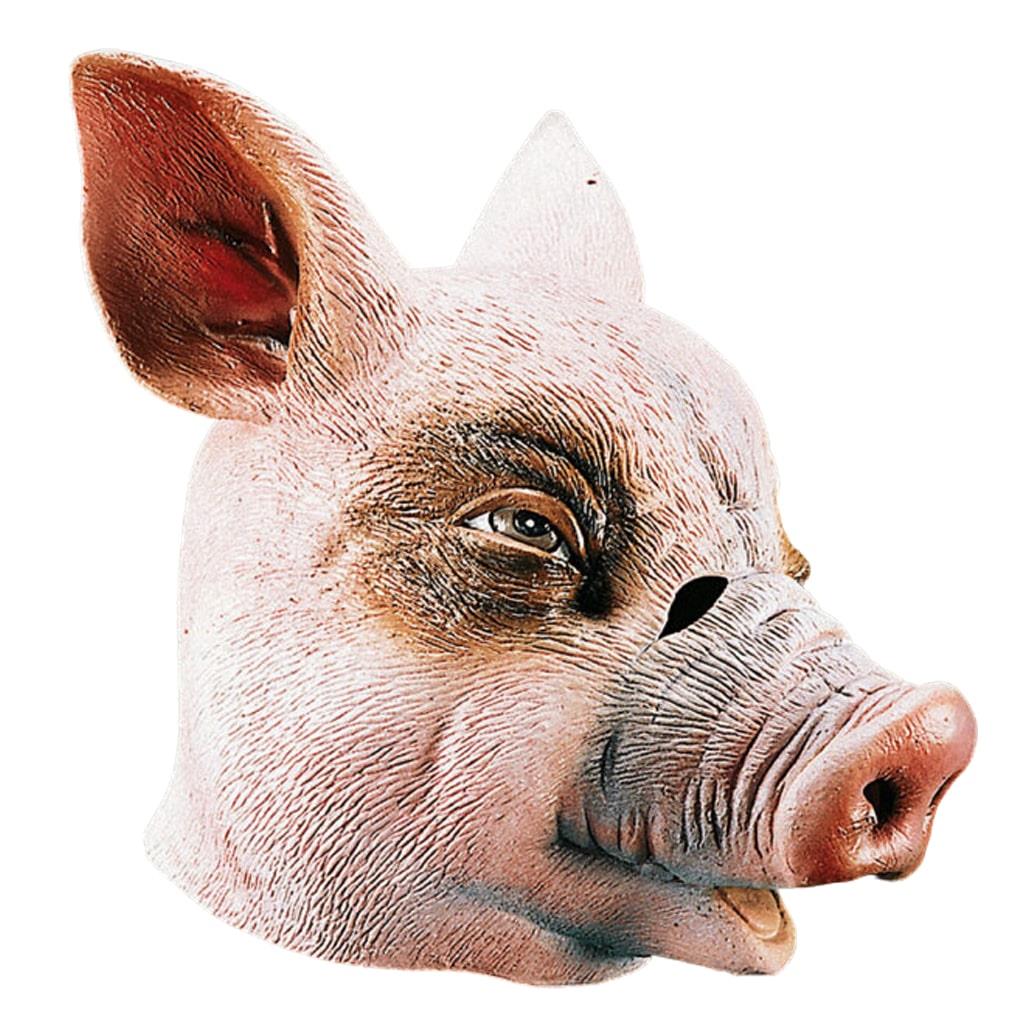Máscara Porco Realista em Látex
