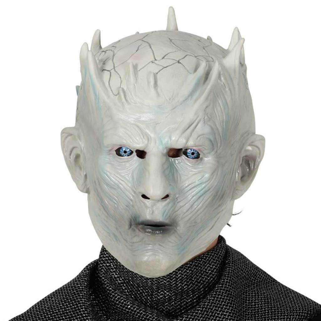 Máscara Rei do Gelo Game of Thrones em Látex