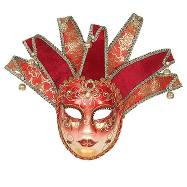 Máscara Veneziana Vermelha