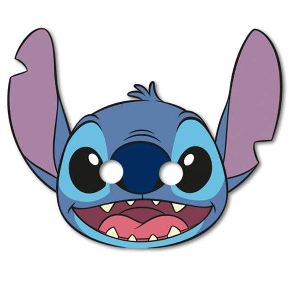 Máscaras Stitch, 6 unid. Máscaras Stitch, 6 unid.