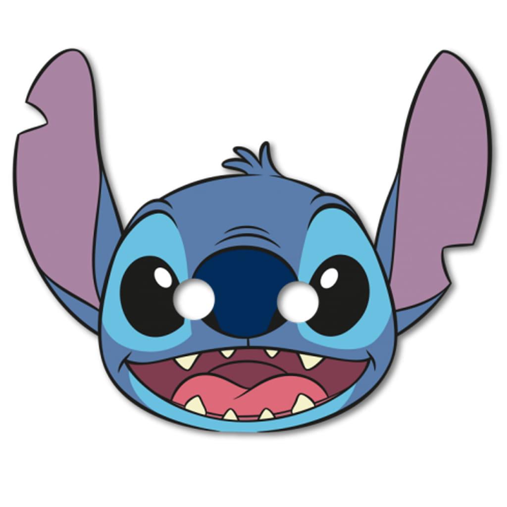 Máscaras Stitch, 6 unid. Máscaras Stitch, 6 unid.