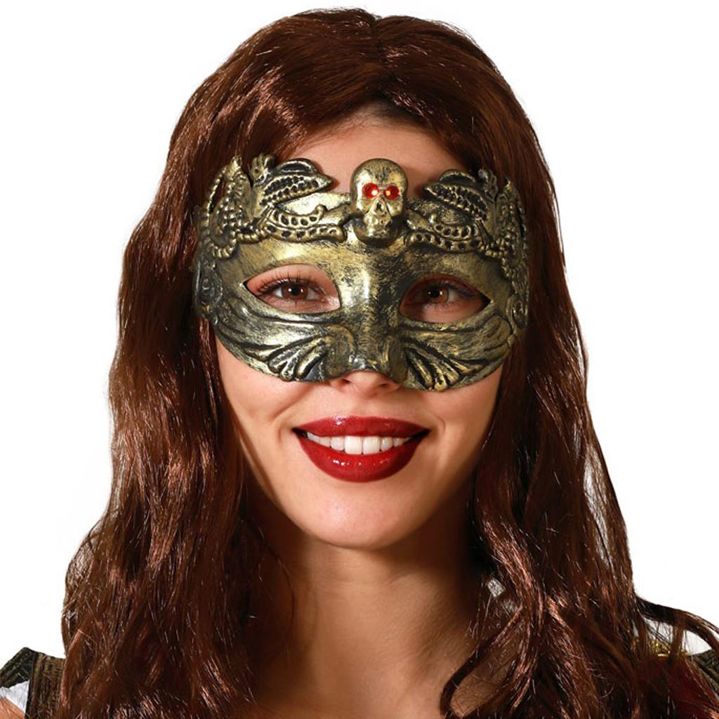 Mascarilha Faraó Dourada