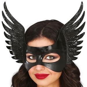 Mascarilha Preta com Asas