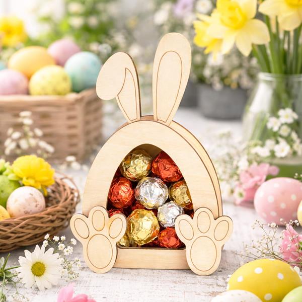 Mealheiro Bombons Coelho da Páscoa em Madeira