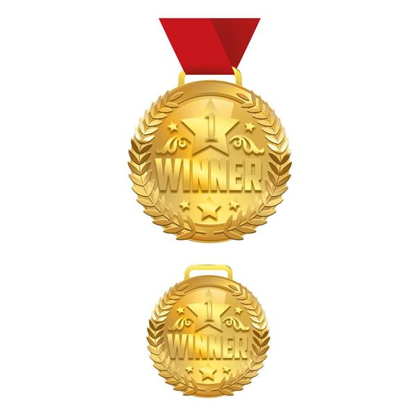 Medalha Winner Dourada